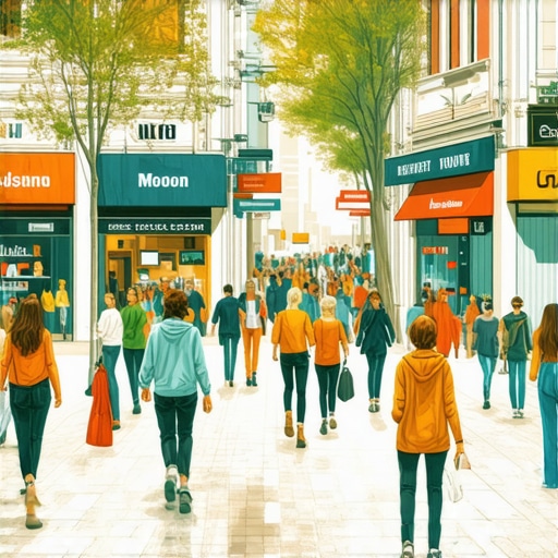 Taking traffic from national brands using neighborhood-specific content moves
